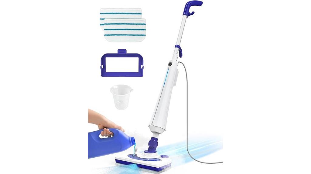 lightweight 1300w steam cleaner