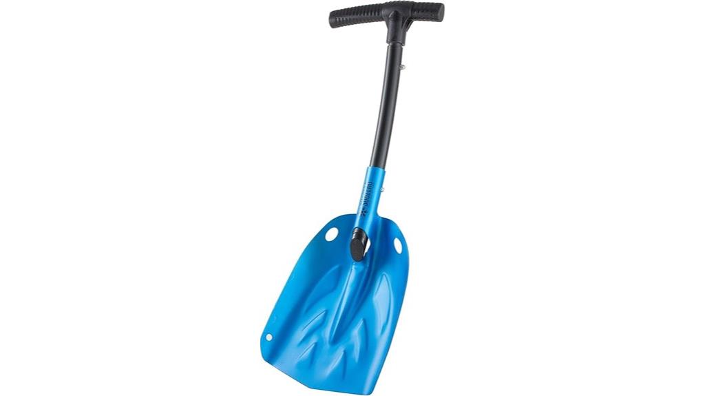 lightweight aluminum emergency shovel
