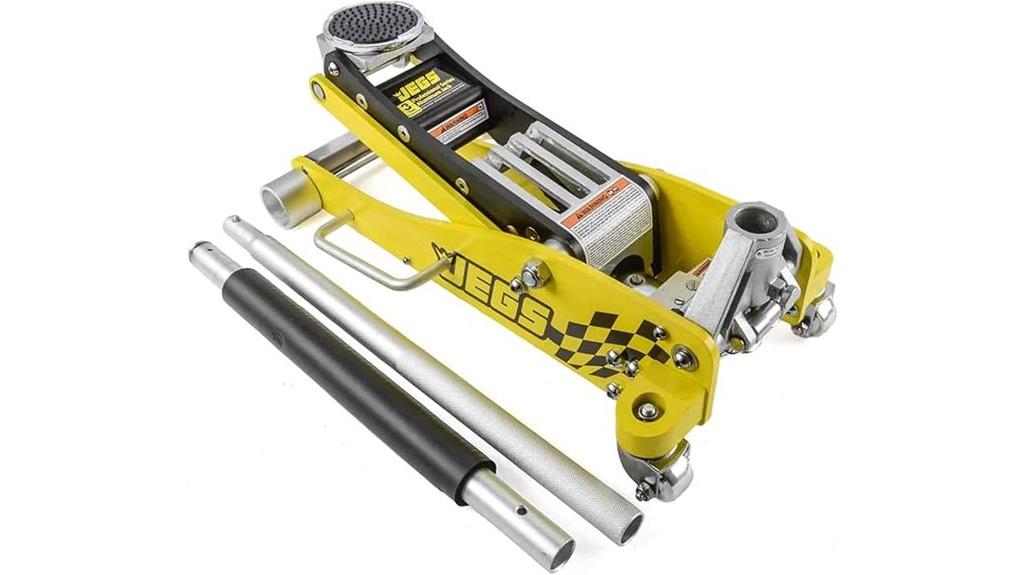 lightweight aluminum floor jack