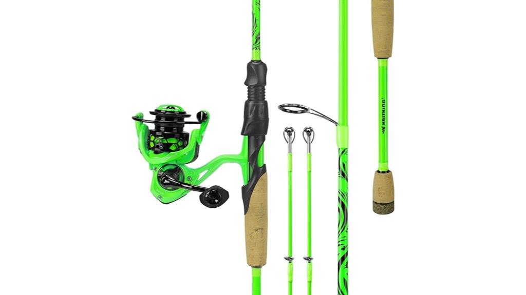 lightweight fishing combo set