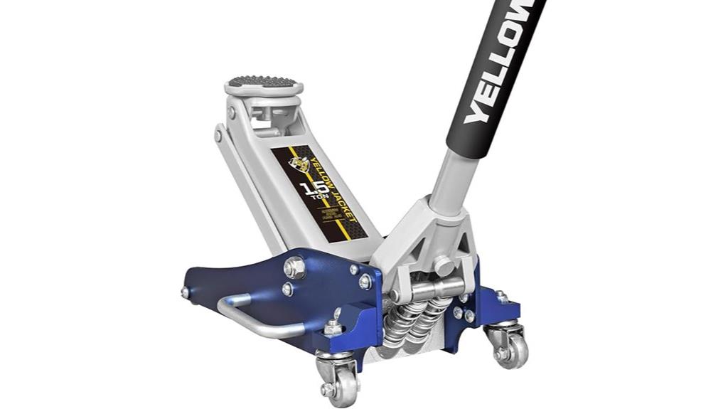 low profile aluminum jack