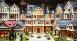 luxurious detailed miniature homes