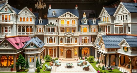luxurious detailed miniature homes