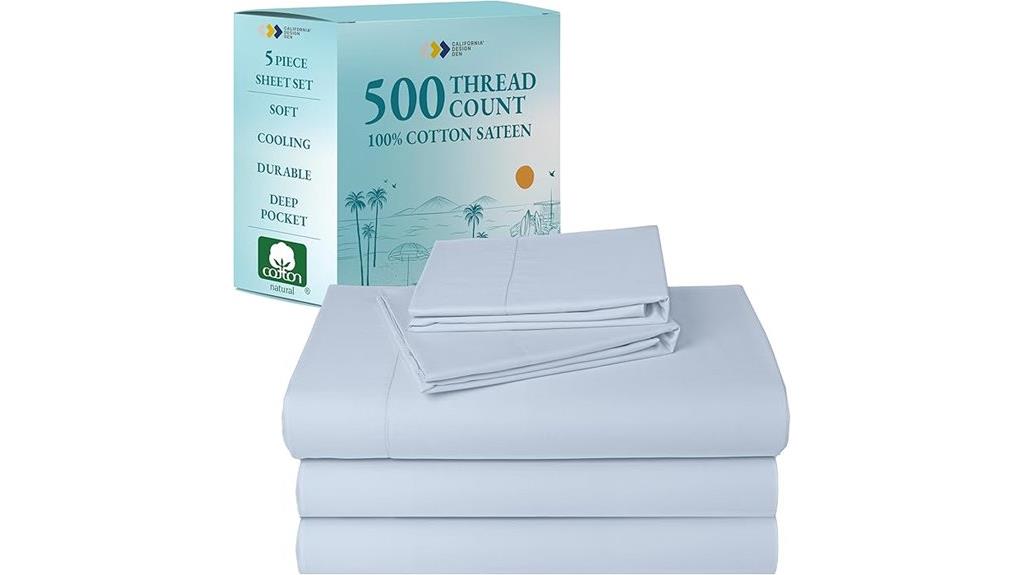 luxury 100 cotton sheets