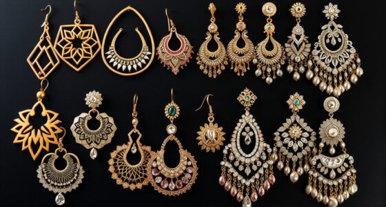 luxury bold earring collections