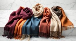 luxury cashmere scarf collections