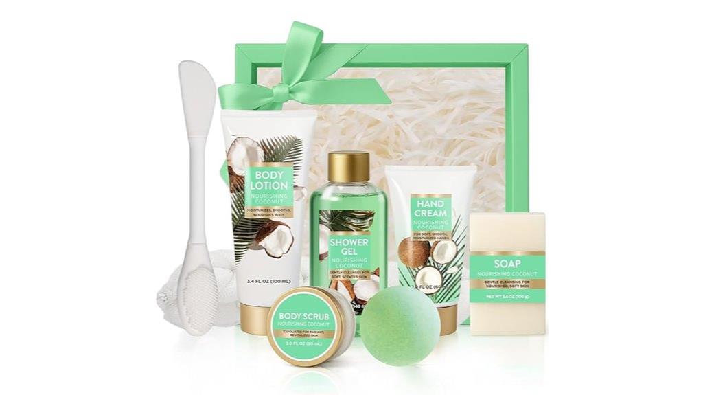 luxury coconut spa gifts