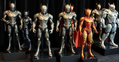 luxury collectible action figures
