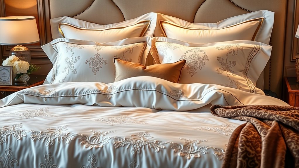 luxury king bedding options