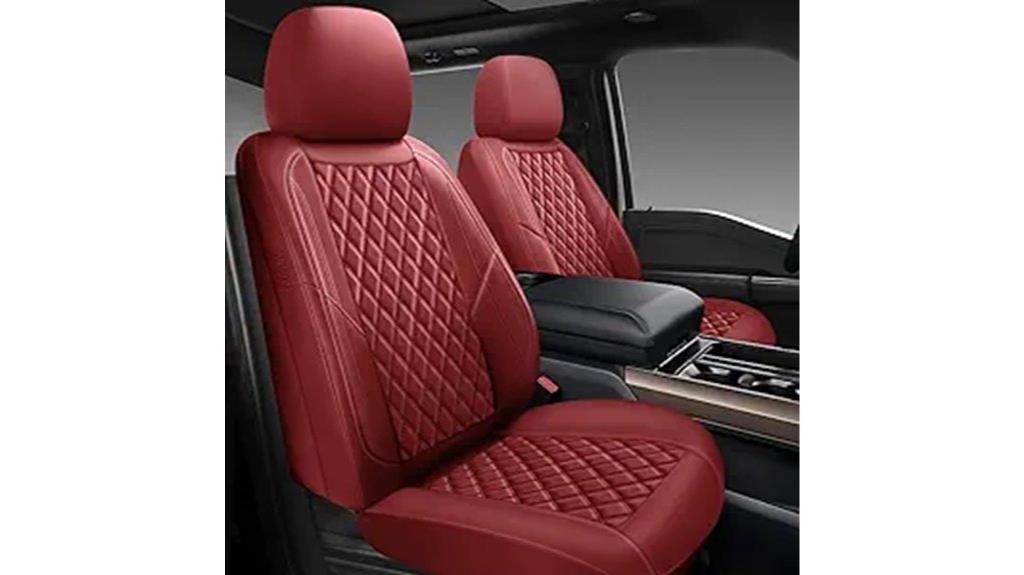 luxury leather car seat covers