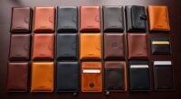 luxury leather passport sets