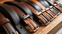 luxury men s leather belts