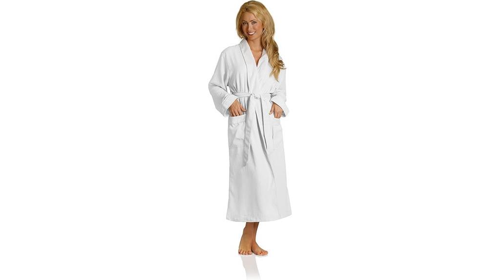 luxury microfiber spa robe