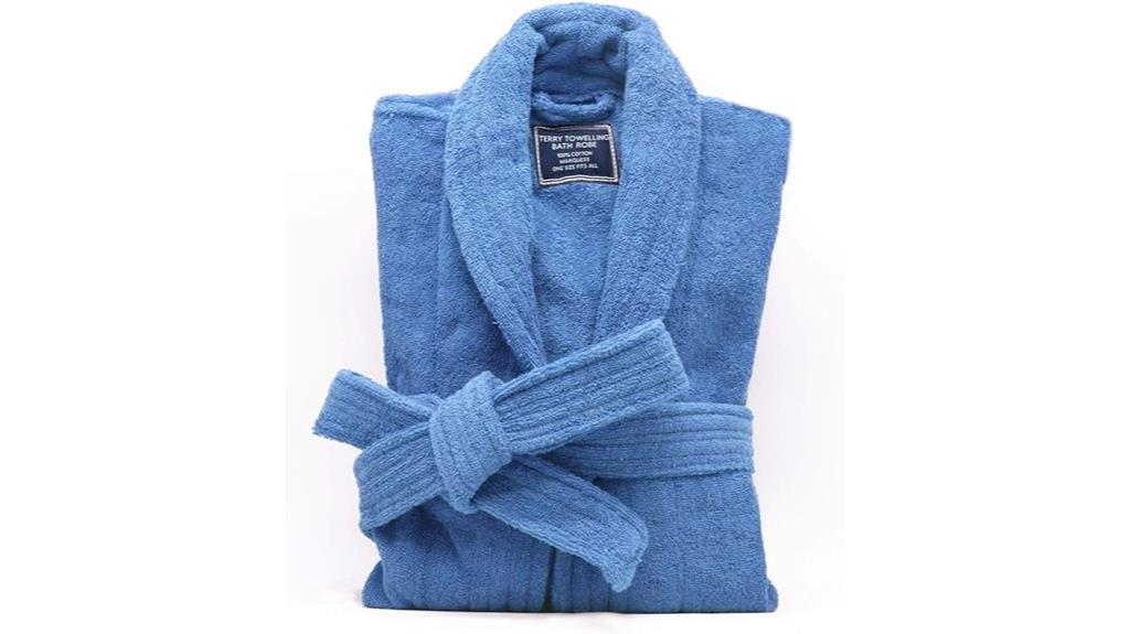 luxury plush terry robe