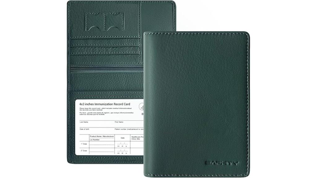 luxury rfid passport cover