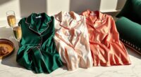 luxury silk pajama sets