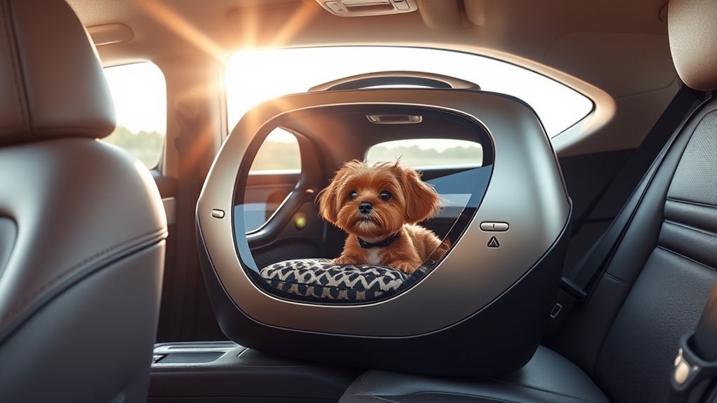 luxury travel dog carriers