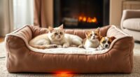 luxury warm pet beds