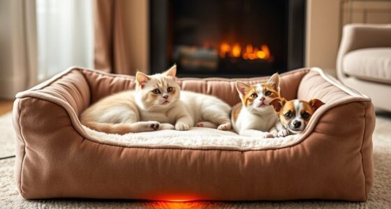 luxury warm pet beds