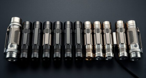 magnetic usb rechargeable flashlights