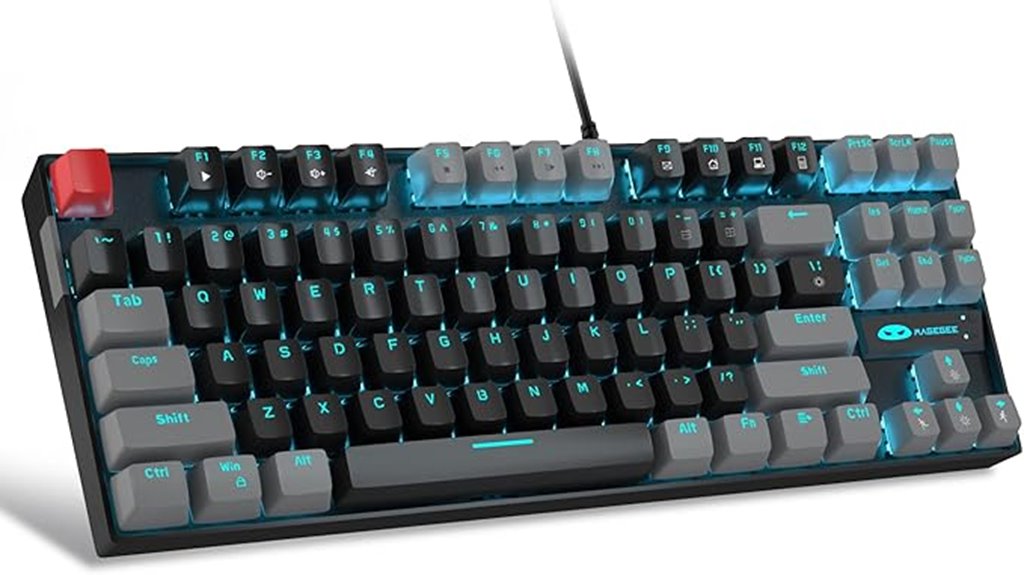 mechanical gaming keyboard black