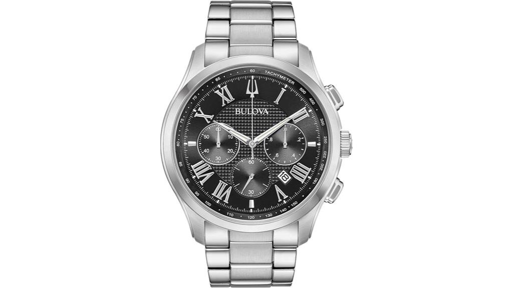 men s classic chronograph watch