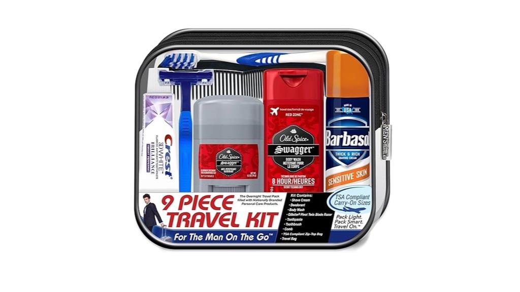 men s tsa travel kit