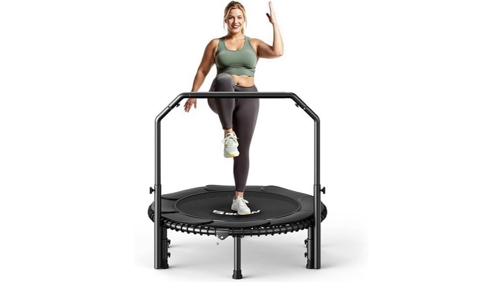 mini adult rebounder trampoline