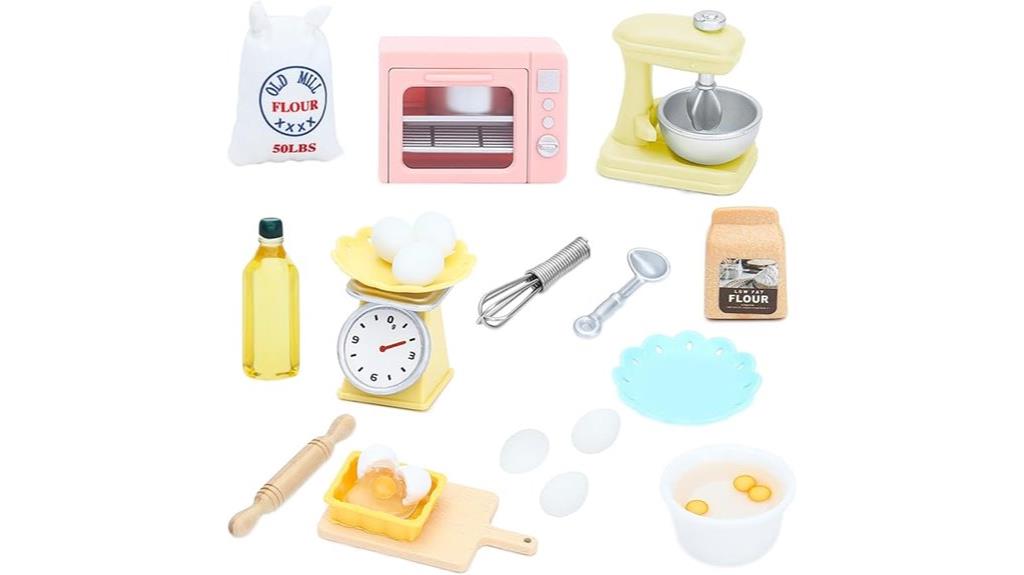 mini dollhouse kitchen accessories