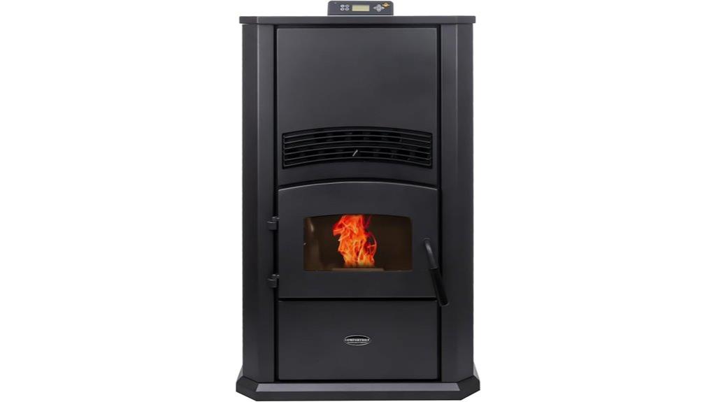 modern alpine pellet stove