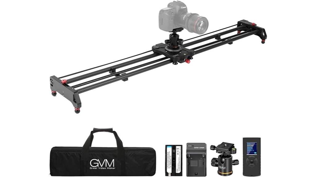 motorized carbon fiber slider