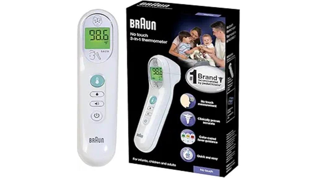 non contact multi user thermometer