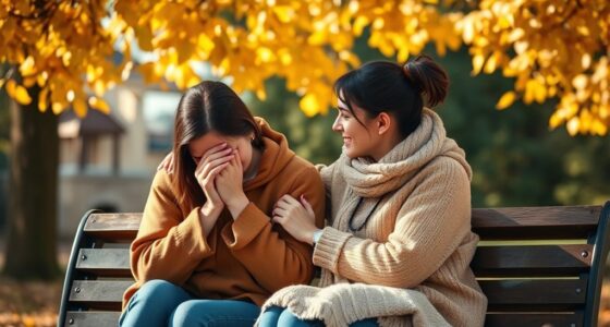 offering comfort and assistance