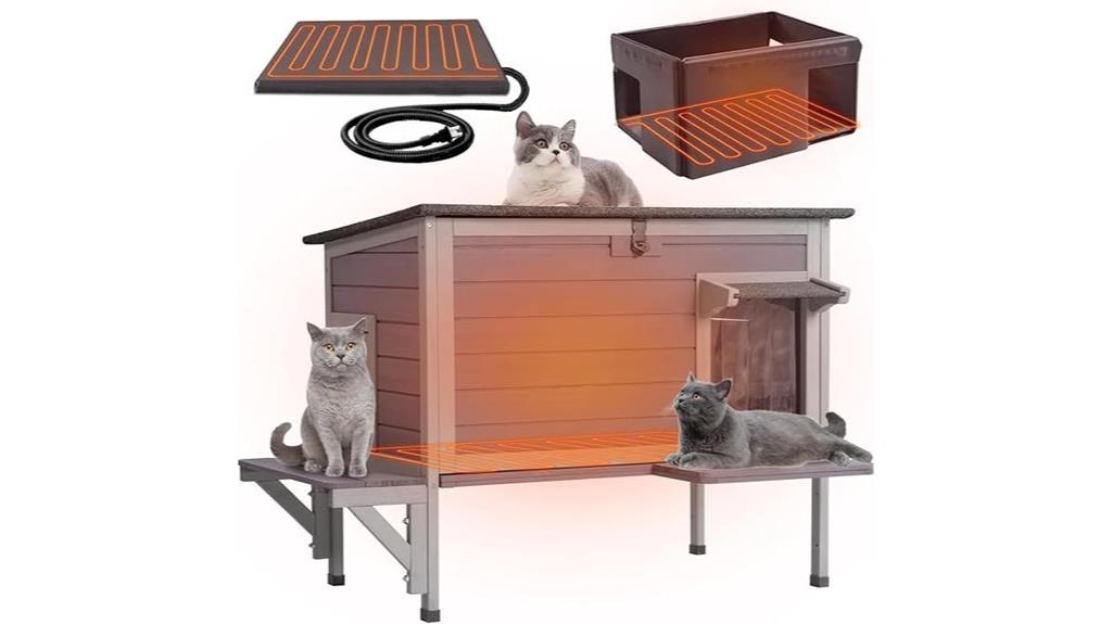 outdoor insulated cat shelter