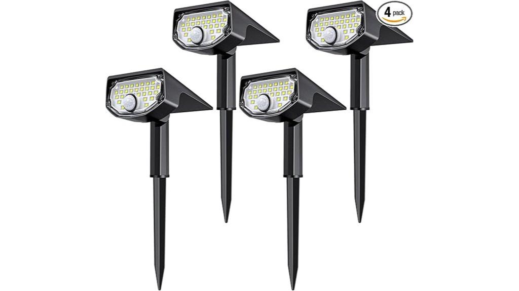 outdoor solar motion sensor lights