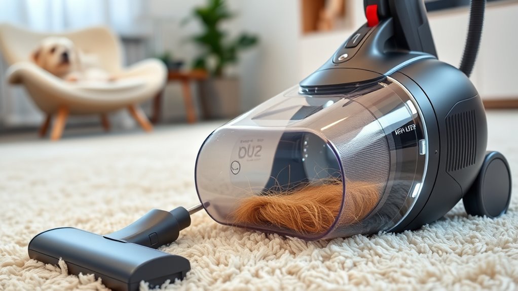 pet hair vacuum considerations