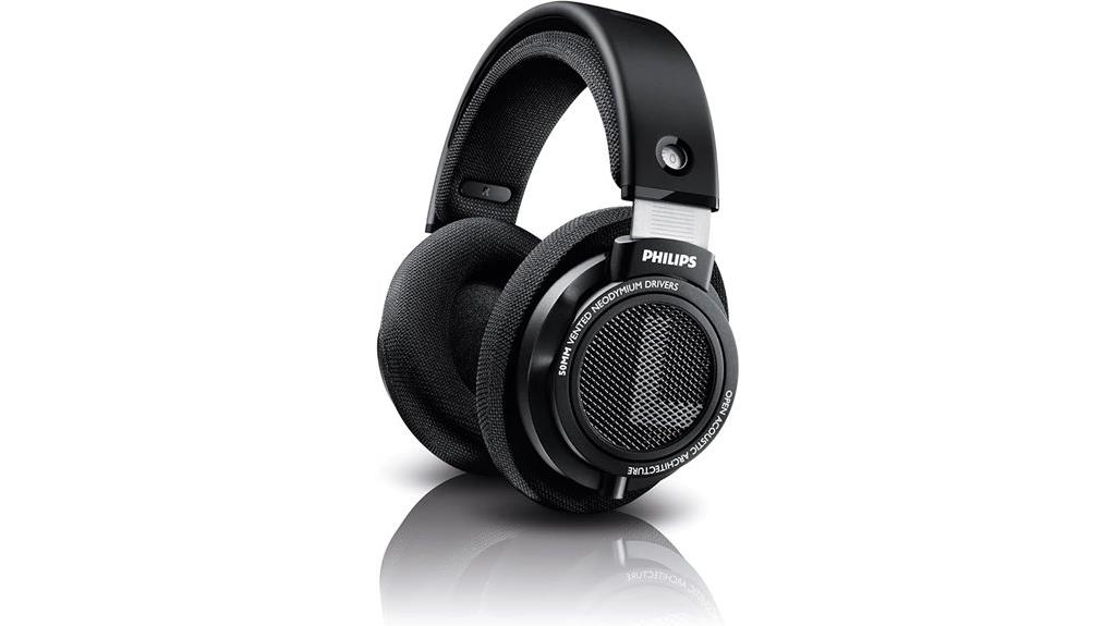philips black over ear headphones