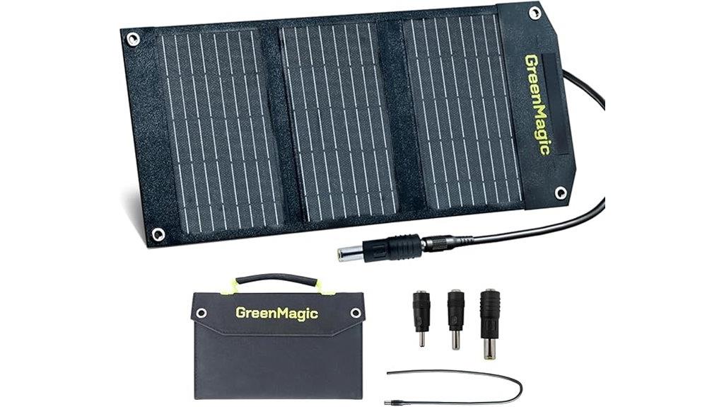 portable 20w solar charger