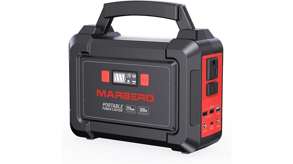 portable 350w solar generator