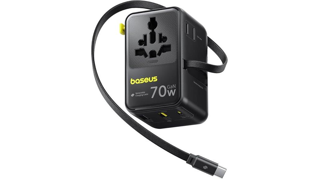 portable 70w universal adapter