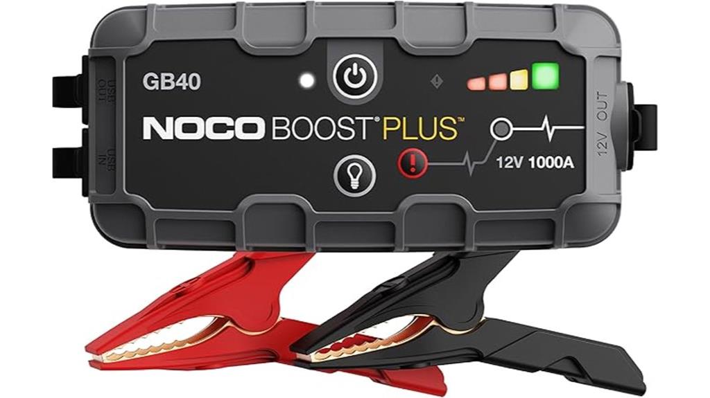 portable car battery jump starter