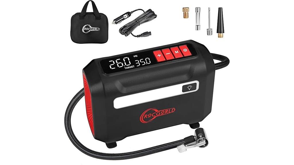 portable digital air pump