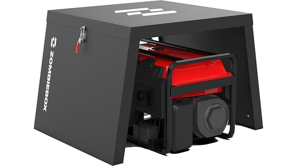 portable generator shelter barriers