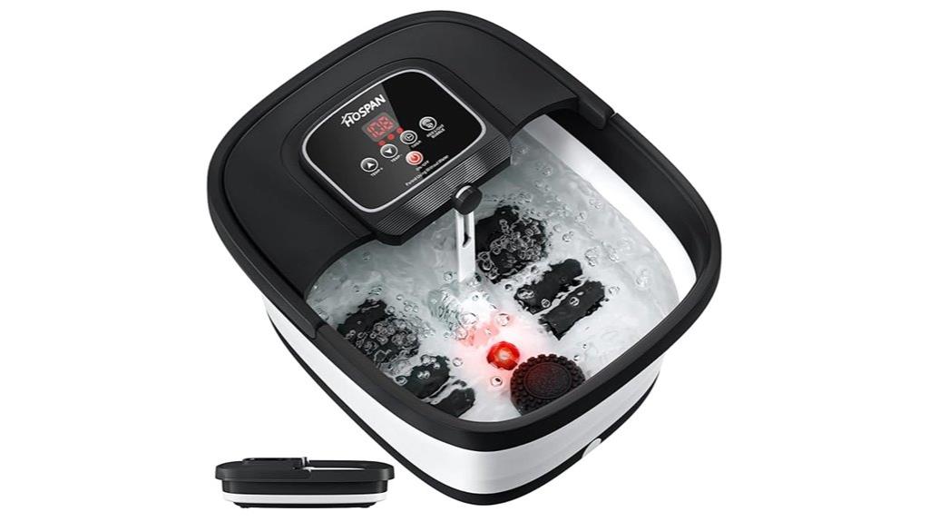 portable heated bubble spa