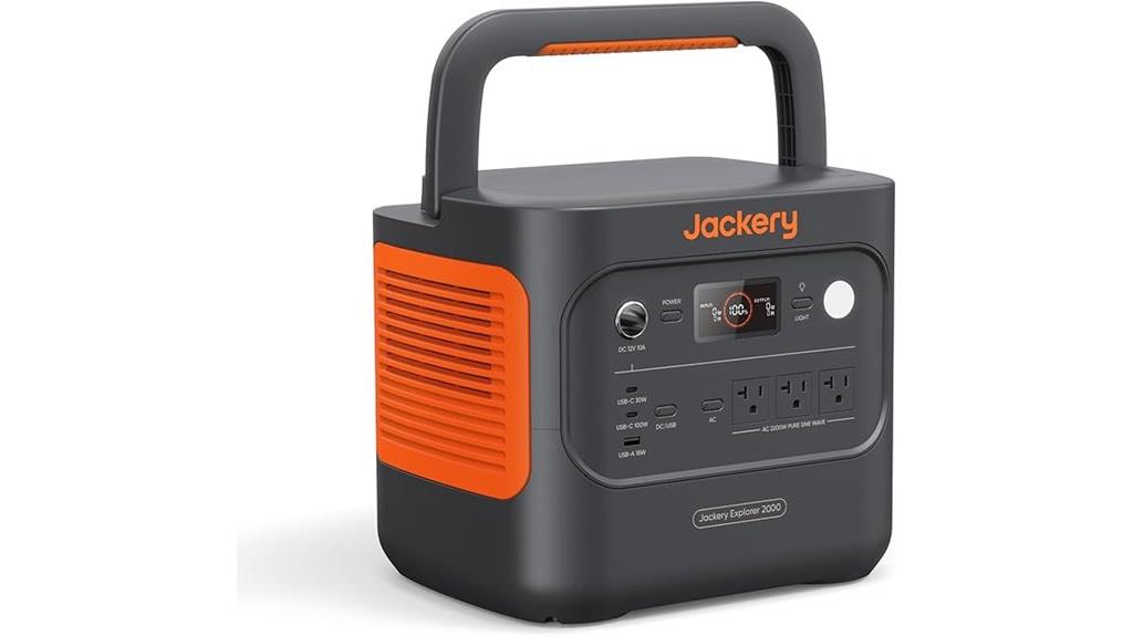 portable jackery explorer 2000