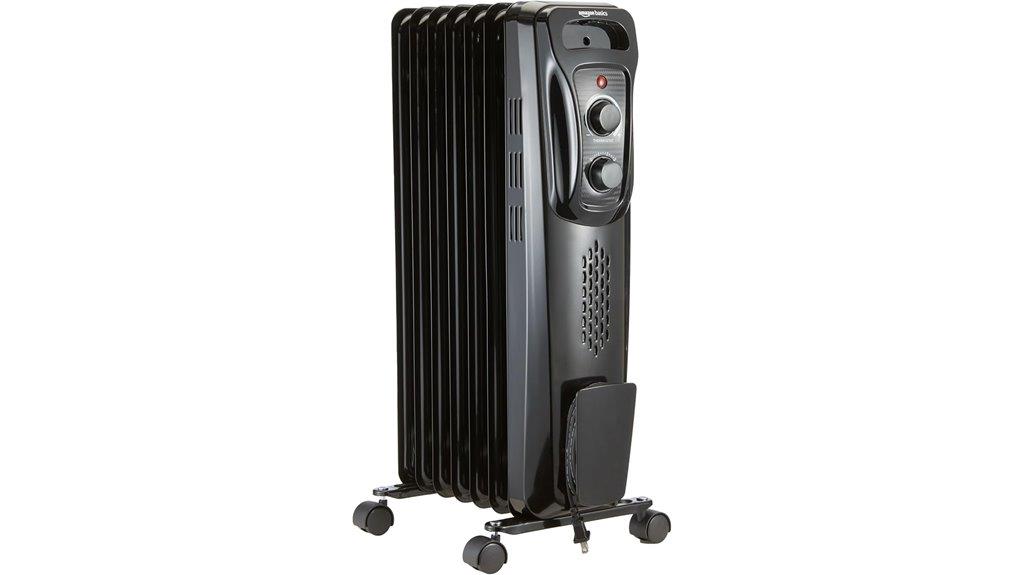 portable oil radiator heater