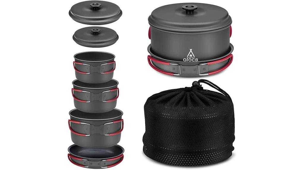 portable outdoor cooking set