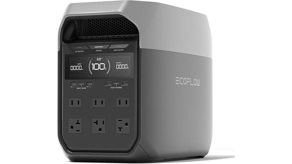 portable powerful ecoflow delta