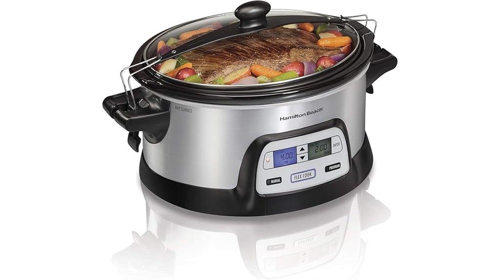 portable programmable slow cooker