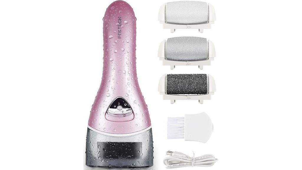 portable rechargeable callus remover